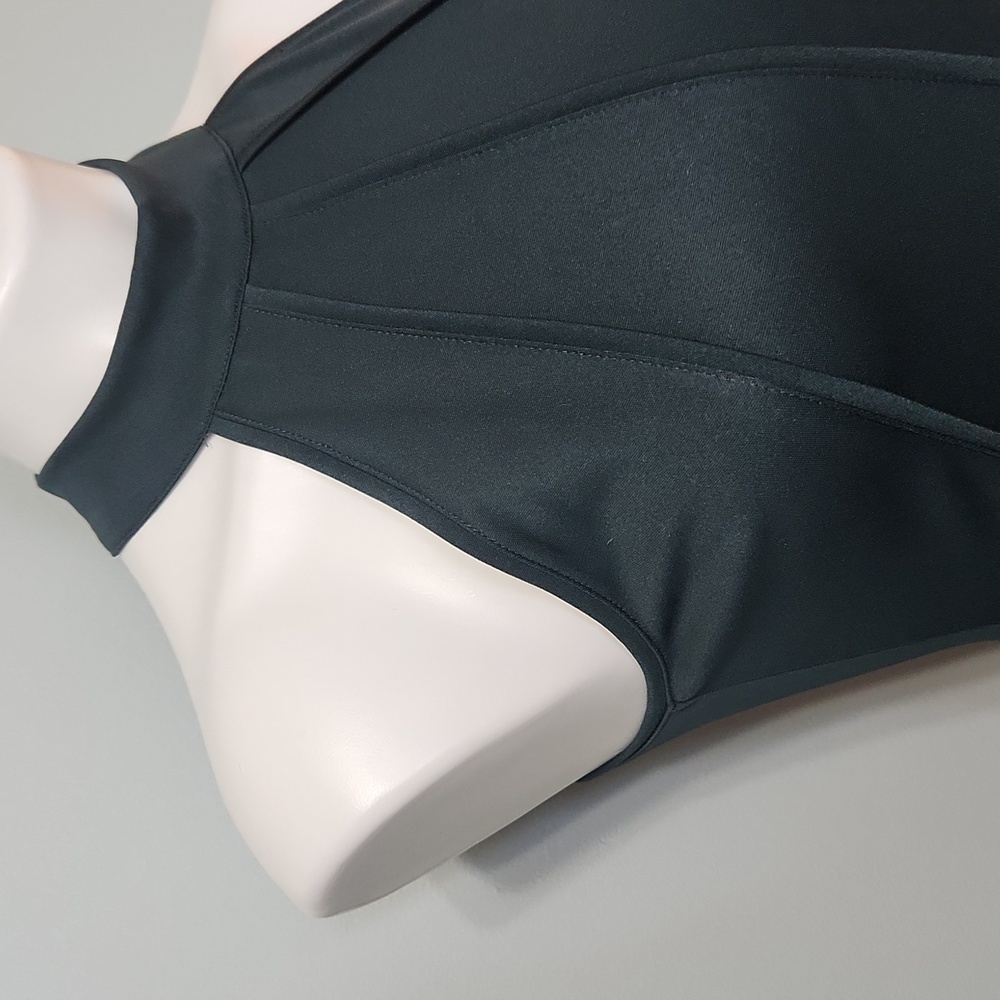 Dark green Halter Top gown - Picture 5 of 13